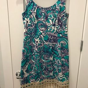 Lilly Pulitzer Seafoam Montauk Eaton Shift